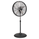 Sealey HVF20PO 20" Industrial High Velocity Oscillating Pedestal Fan