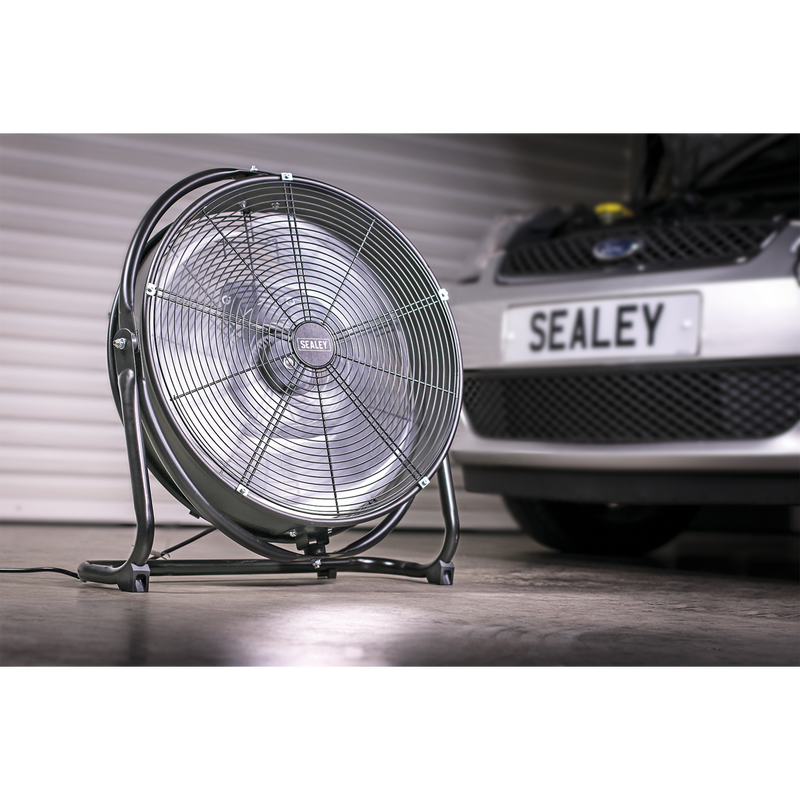 Sealey HVF20S 20" Industrial High Velocity Orbital Drum Fan