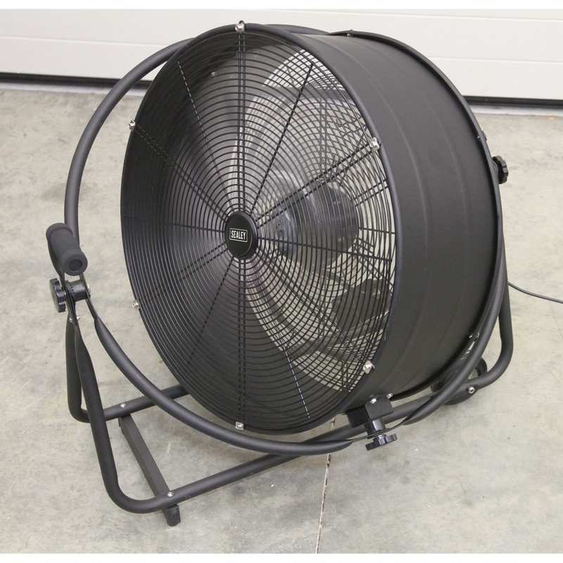 Sealey HVF24S 24" Industrial High Velocity Orbital Drum Fan