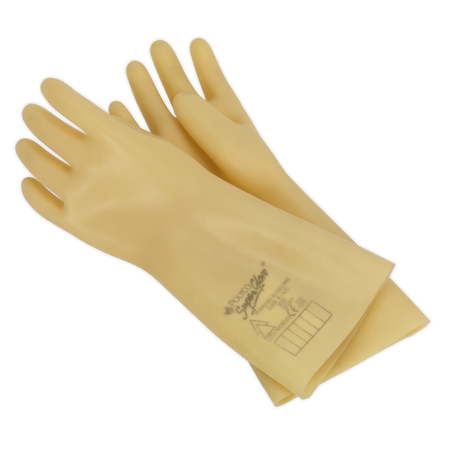 Sealey HVG1000VL 1kV Electrician's Safety Gloves - Pair