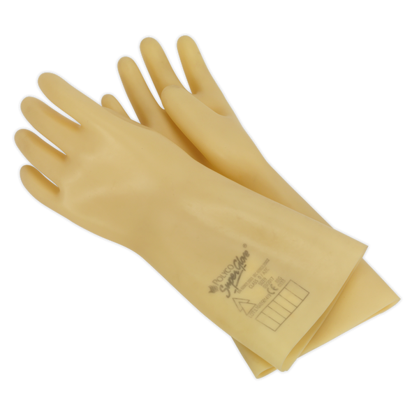 Sealey HVG1000VL 1kV Electrician's Safety Gloves - Pair