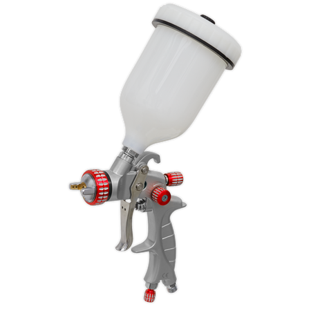 Sealey HVLP01 Professional HVLP Gravity Feed Spray Gun 1.3mm Set-Up