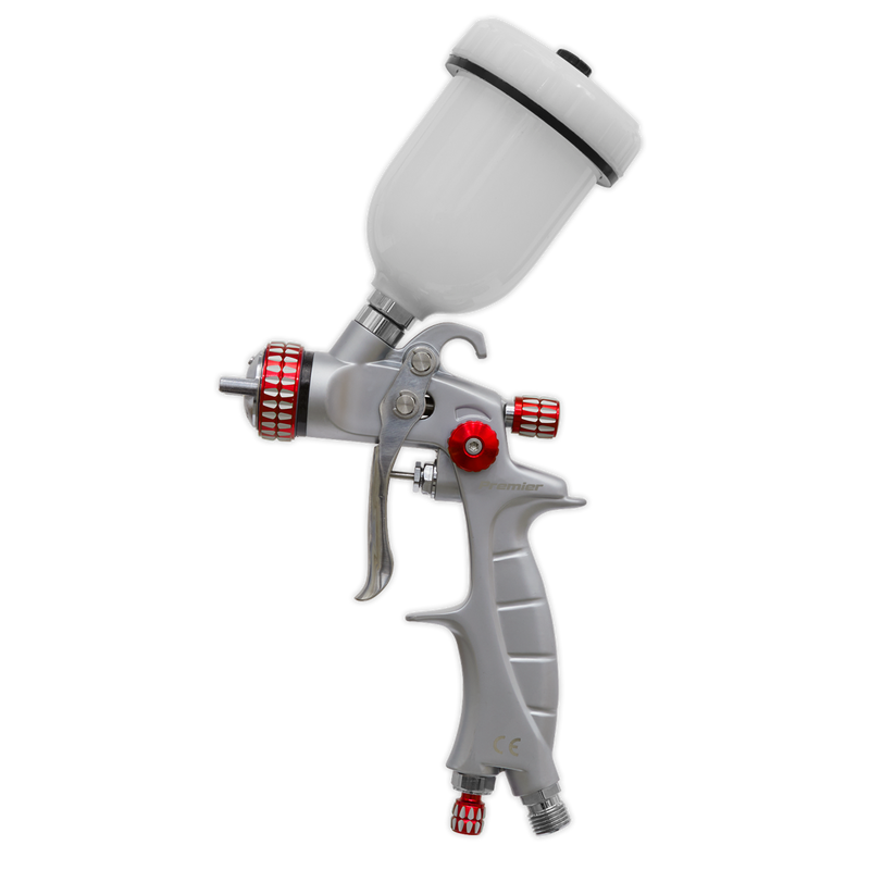 Sealey HVLP04 HVLP Gravity Feed Touch-Up Spray Gun 1mm Set-Up