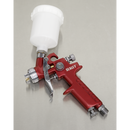 Sealey HVLP731 Workshop Series HVLP Gravity Feed Touch-Up Spray Gun 0.8mm Set-Up
