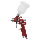 Sealey HVLP731 Workshop Series HVLP Gravity Feed Touch-Up Spray Gun 0.8mm Set-Up