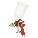 Sealey HVLP741 Workshop Series HVLP Gravity Feed Spray Gun 1.3mm Set-Up