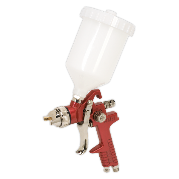 Sealey HVLP741 Workshop Series HVLP Gravity Feed Spray Gun 1.3mm Set-Up
