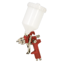 Sealey HVLP742 Workshop Series HVLP Gravity Feed Spray Gun 2mm Set-Up