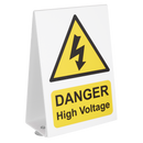 Sealey HVS1 High Voltage Vehicle Warning Sign