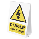Sealey HVS1 High Voltage Vehicle Warning Sign