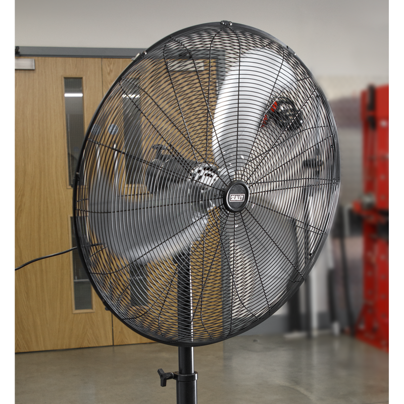 Sealey HVSF30 30" Industrial High Velocity Oscillating Pedestal Fan