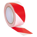 Sealey HWTRW 50mm x 33m Red/White Hazard Warning Tape