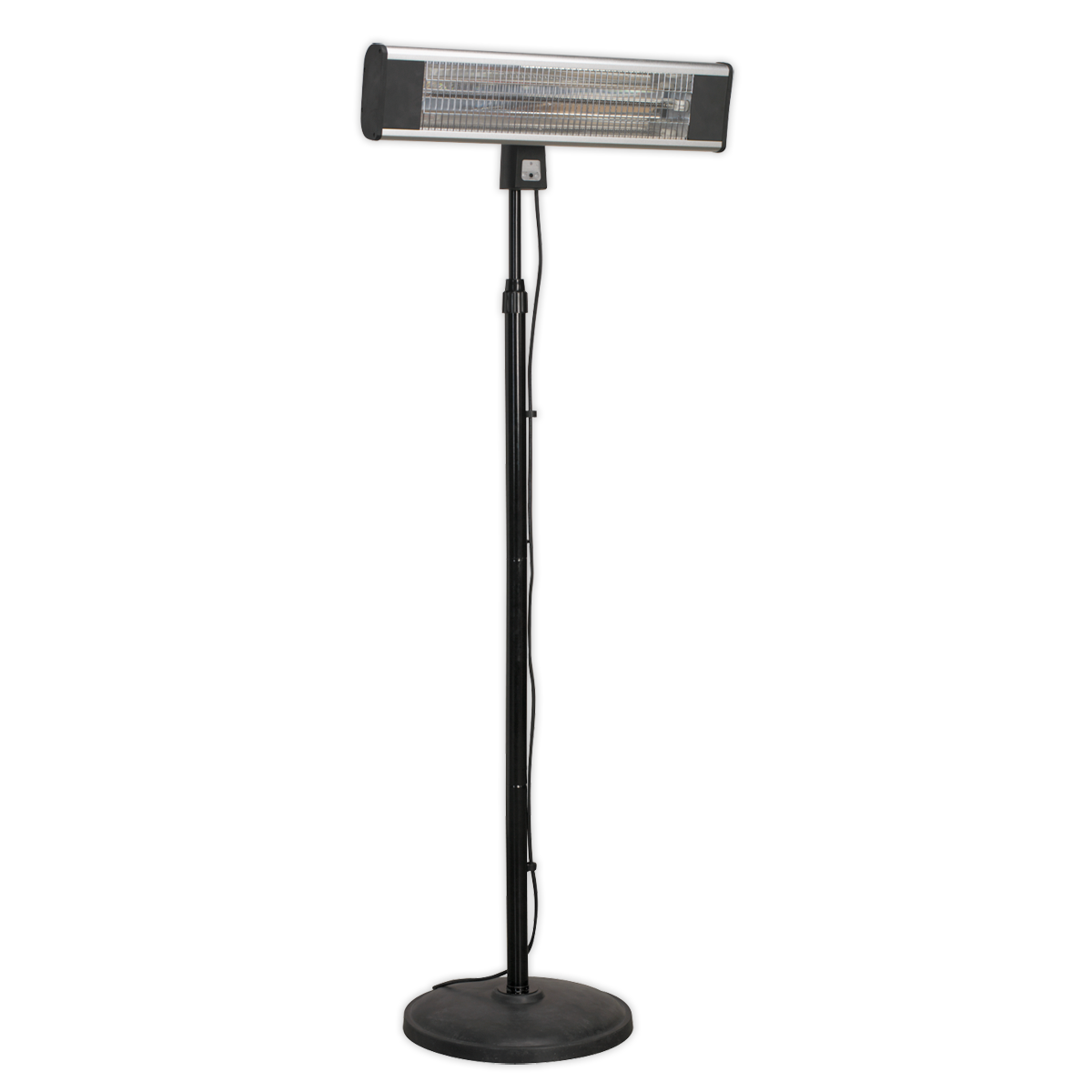 Sealey IFSH1809R 1800W High Efficiency Carbon Fibre Infrared Patio Heater with Telescopic Floor Stand