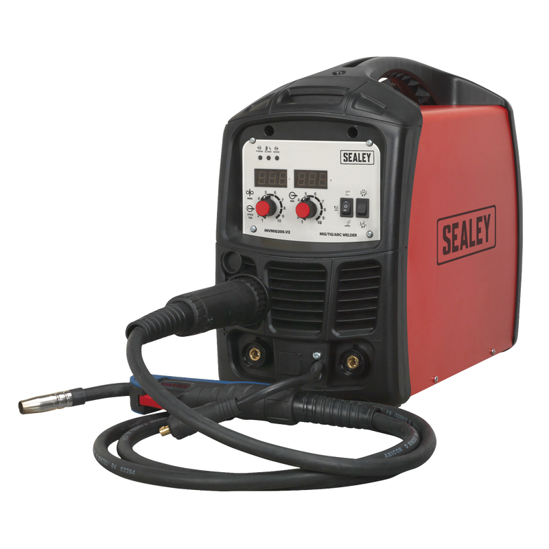 Sealey INVMIG200 200A MIG, TIG & MMA Inverter Welder