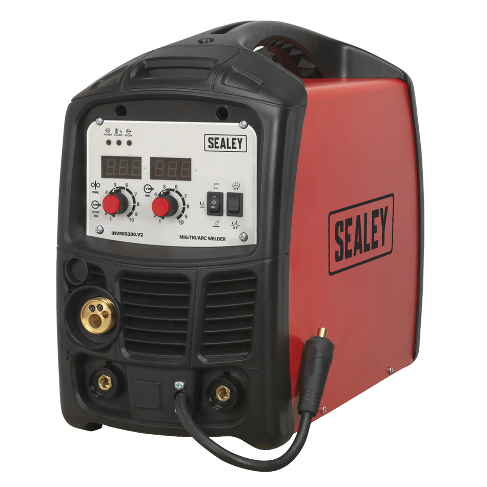 Sealey INVMIG200 200A MIG, TIG & MMA Inverter Welder