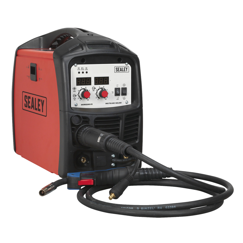 Sealey INVMIG200 200A MIG, TIG & MMA Inverter Welder