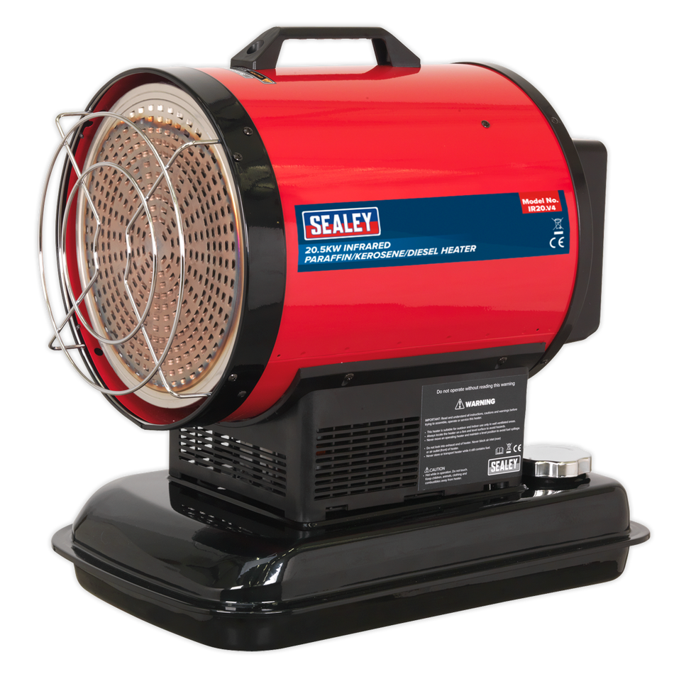 Sealey IR20 20.5kW Infrared Paraffin/Kerosene/Diesel Heater