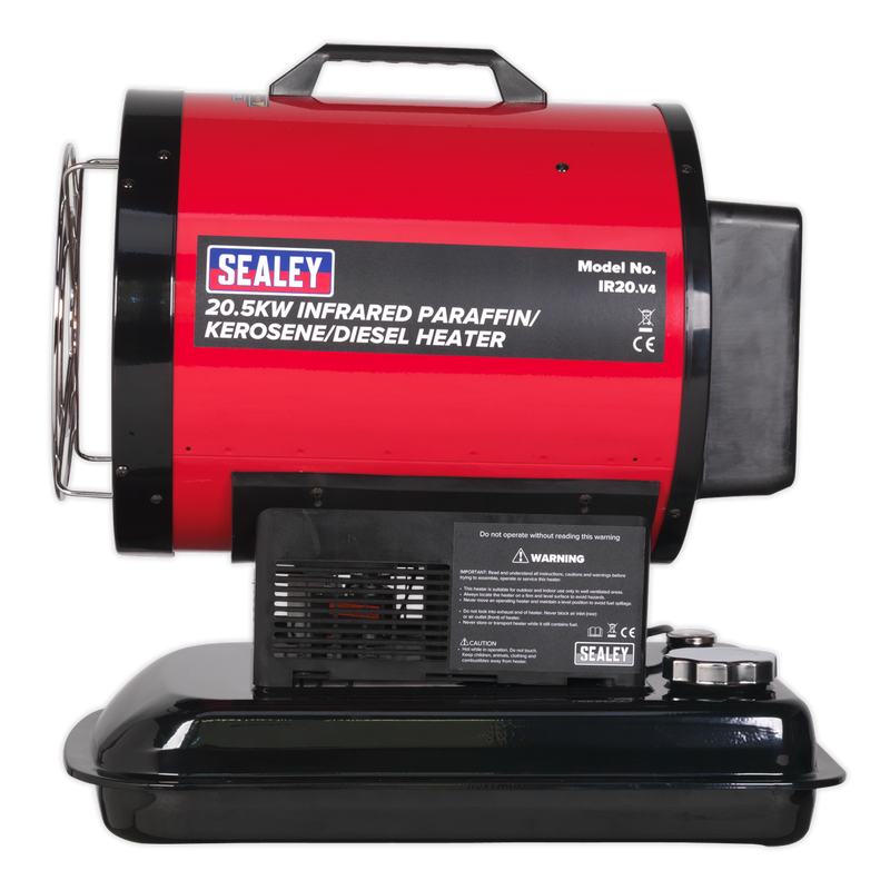 Sealey IR20 20.5kW Infrared Paraffin/Kerosene/Diesel Heater