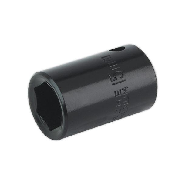 Sealey IS1215 15mm 1/2"Sq Drive Impact Socket