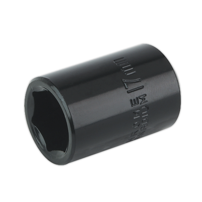 Sealey IS1217 17mm 1/2"Sq Drive Impact Socket