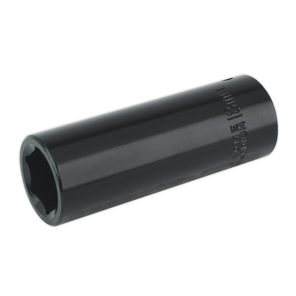 Sealey IS1218D 18mm 1/2"Sq Drive Deep Impact Socket