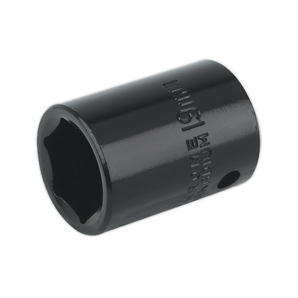 Sealey IS1219 19mm 1/2"Sq Drive Impact Socket