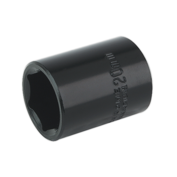 Sealey IS1220 20mm 1/2"Sq Drive Impact Socket