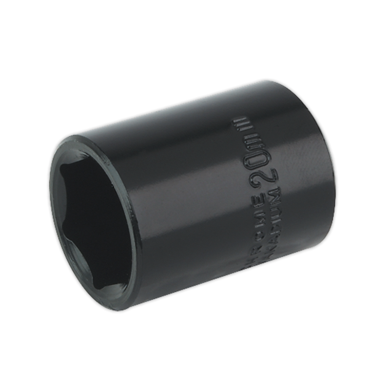 Sealey IS1220 20mm 1/2"Sq Drive Impact Socket