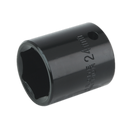 Sealey IS1224 24mm 1/2"Sq Drive Impact Socket