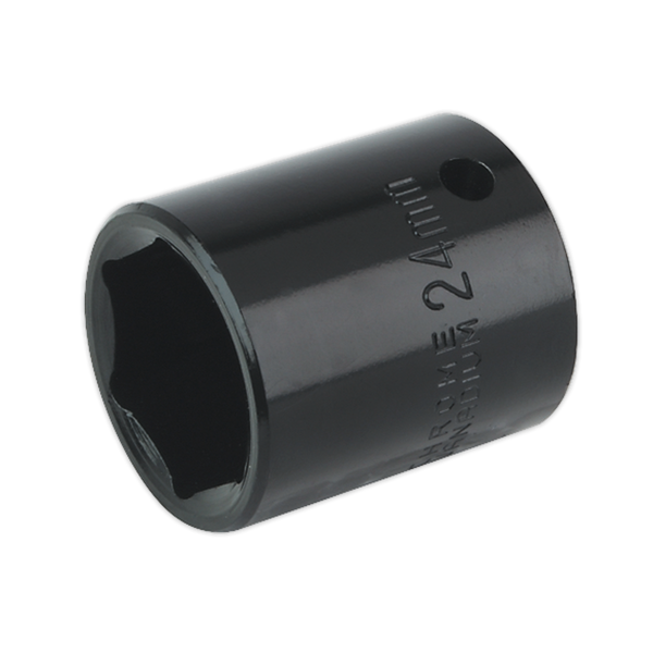 Sealey IS1224 24mm 1/2"Sq Drive Impact Socket