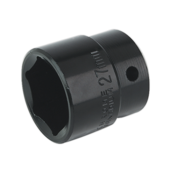 Sealey IS1227 27mm 1/2"Sq Drive Impact Socket