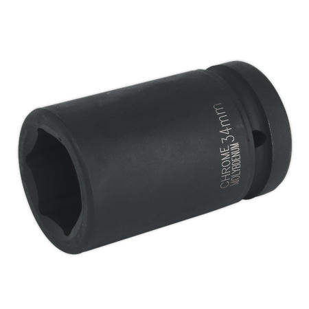 Sealey IS134D 34mm 1"Sq Drive Deep Impact Socket