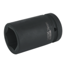 Sealey IS134D 34mm 1"Sq Drive Deep Impact Socket