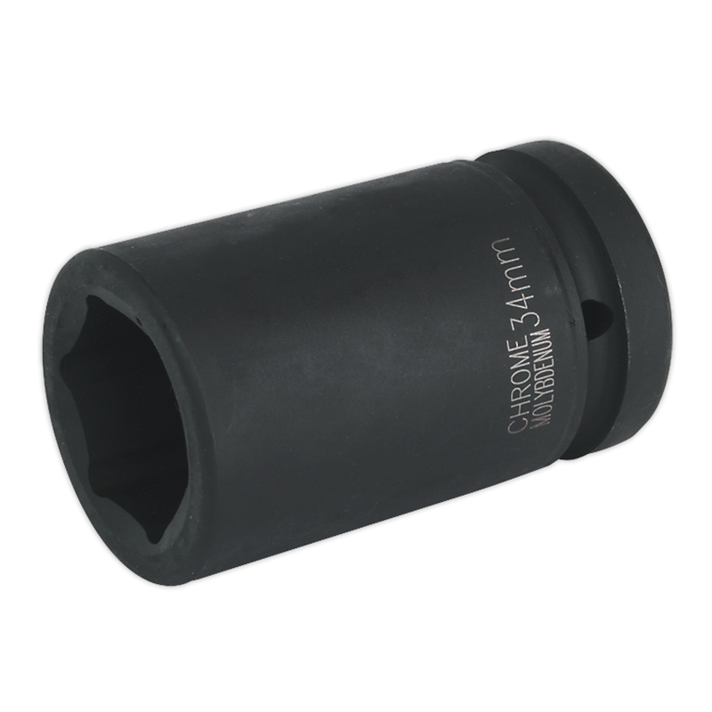 Sealey IS134D 34mm 1"Sq Drive Deep Impact Socket