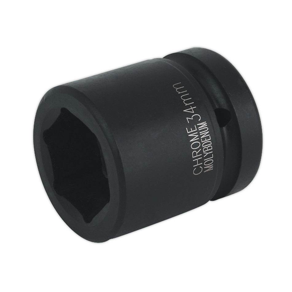 Sealey IS134 34mm 1"Sq Drive Impact Socket