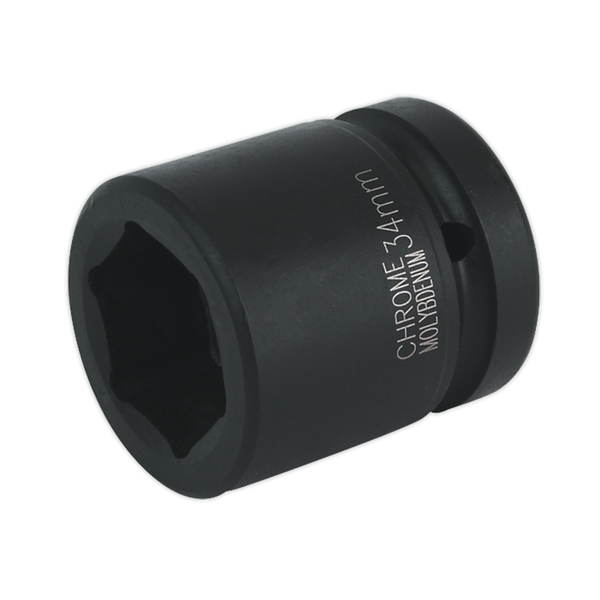 Sealey IS134 34mm 1"Sq Drive Impact Socket