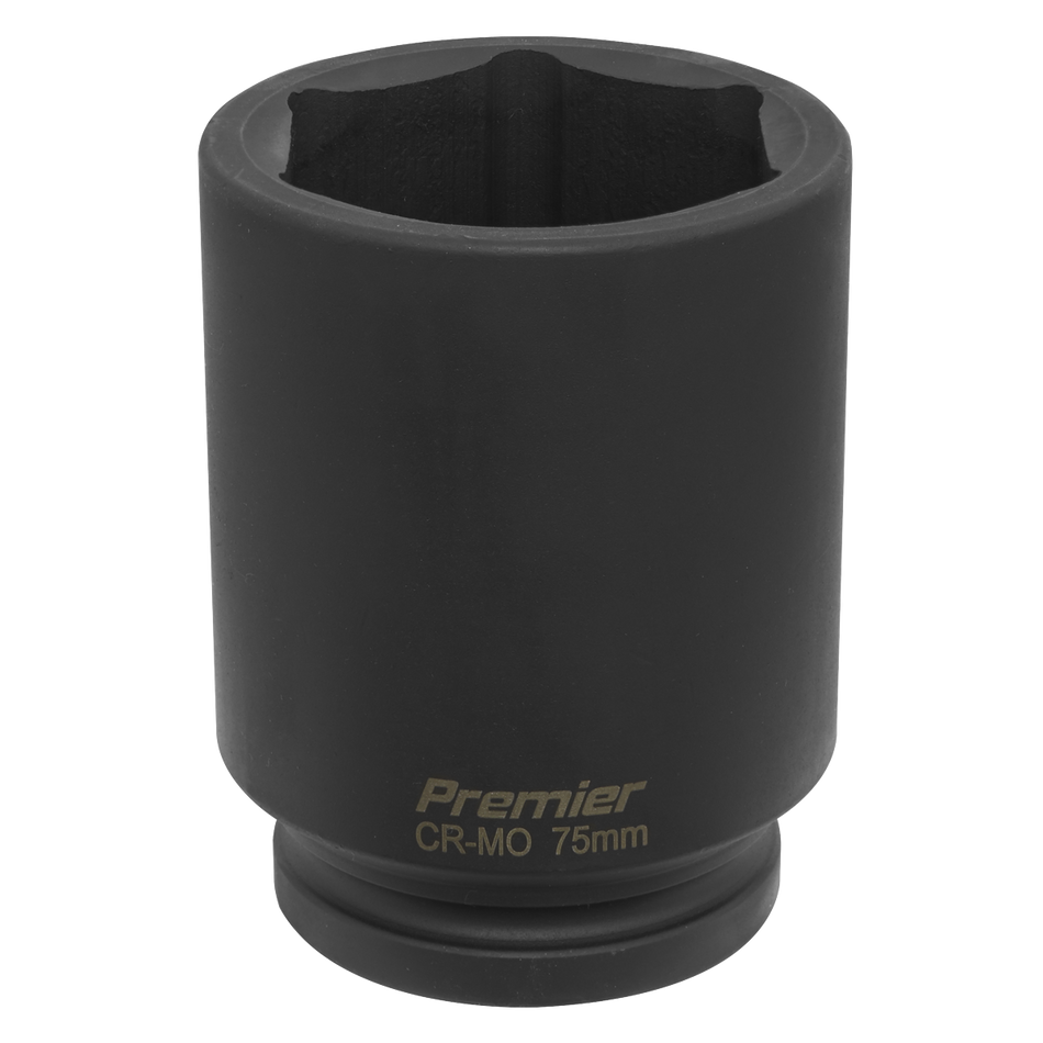 Sealey IS175D 75mm 1"Sq Drive Deep Impact Socket