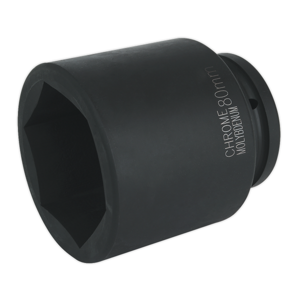 Sealey IS180D 80mm 1"Sq Drive Deep Impact Socket