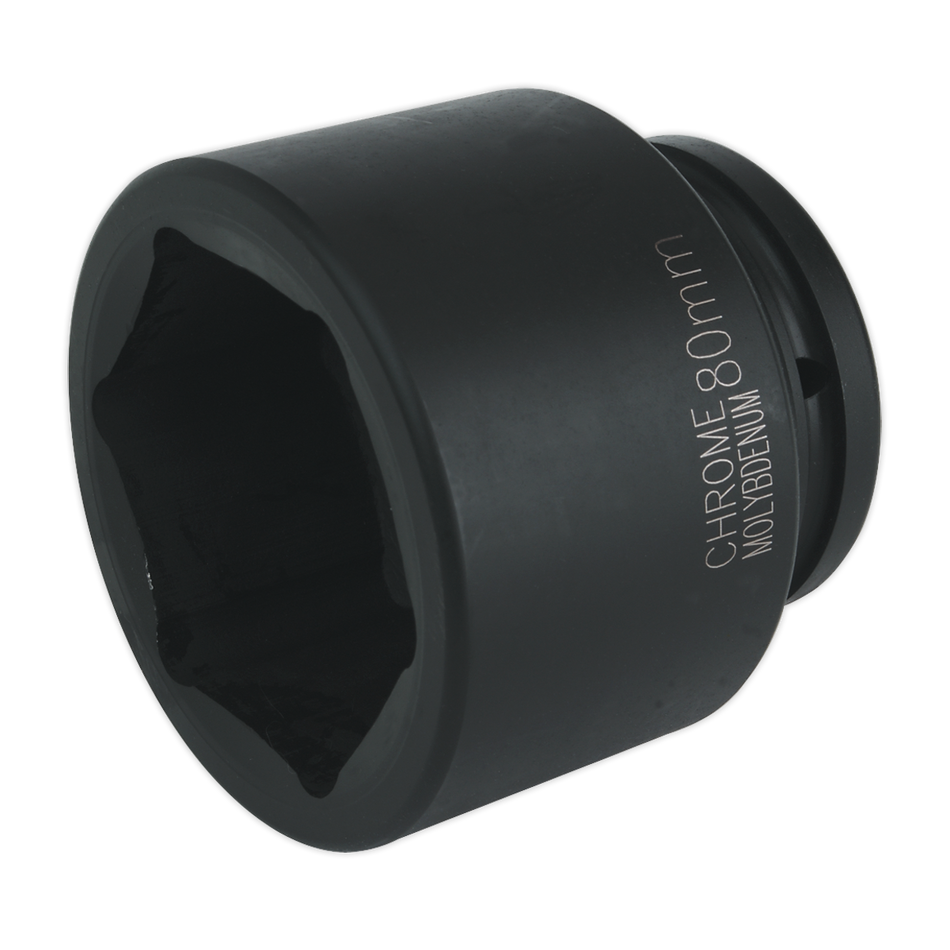 Sealey IS180 80mm 1"Sq Drive Impact Socket