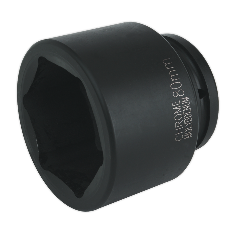 Sealey IS180 80mm 1"Sq Drive Impact Socket