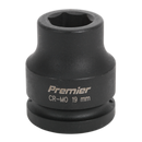 Sealey IS3419 19mm 3/4"Sq Drive Impact Socket