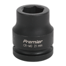 Sealey IS3421 21mm 3/4"Sq Drive Impact Socket