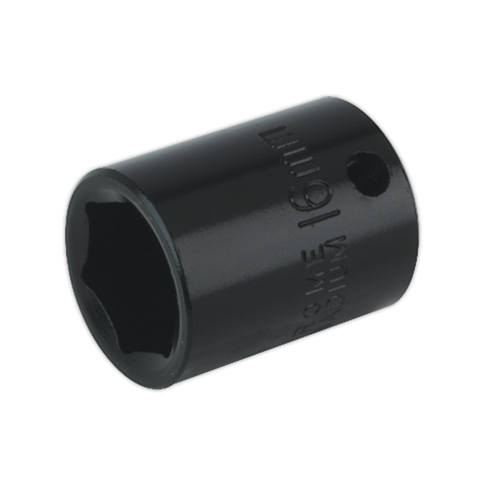 Sealey IS3816 16mm 3/8"Sq Drive Impact Socket