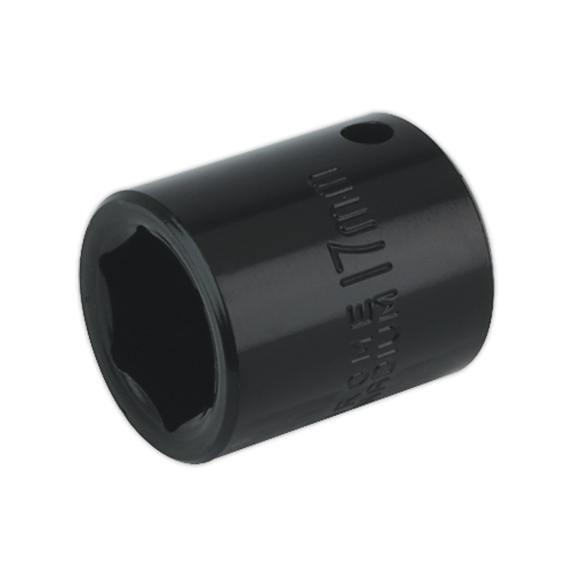 Sealey IS3817 17mm 3/8"Sq Drive Impact Socket