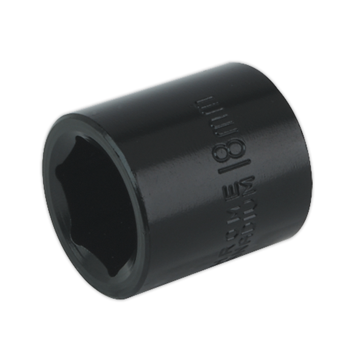 Sealey IS3818 18mm 3/8"Sq Drive Impact Socket