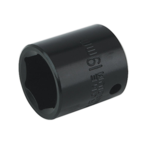 Sealey IS3819 19mm 3/8"Sq Drive Impact Socket