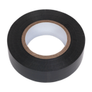 Sealey ITBLK10 19mm x 20m Black PVC Insulating Tape - Pack of 10
