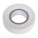 Sealey ITWHT10 19mm x 20m White PVC Insulating Tape - Pack of 10