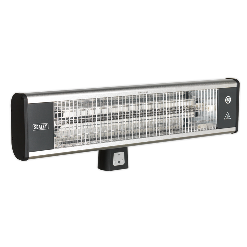 Sealey IWMH1809R 1800W High Efficiency Carbon Fibre Infrared Wall Heater
