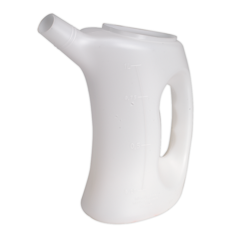 Sealey J1 1L Measuring Jug with Rigid Spout